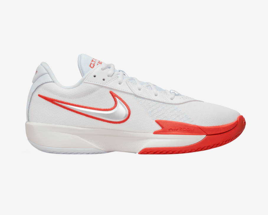 Size 13 - Nike Air Zoom GT Cut Academy White Picante Red for