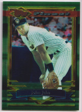 1994 Topps Finest #106 John Jaha Milwaukee Brewers