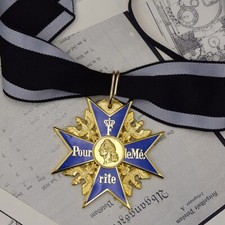 German WW1 Imperial Blue Max Medal Award WORLD WAR 1