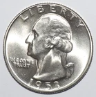 1953 S Washington Quarter CHOICE BRILLIANT UNCIRCULATED (I228)