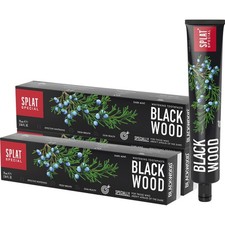 3x SPLAT Special Blackwood Whitening Zahnpast...