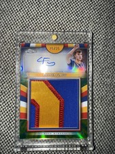 2024 Topps Chrome McDonald's All American Cooper Flagg Golden Patch Auto 25/25