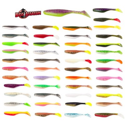 Bass Assassin Walleye Assassin 4'' Barsch Zander mit Lockstoff