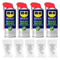 Bigpack 4 X WD-40 Specialist® Kontaktspray, Reinigt Und Entfettet, 400 Ml/Dose