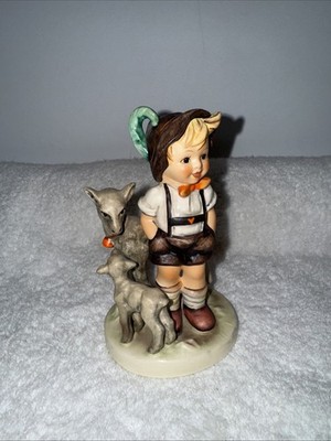 Vintage Goebel Hummel Figurine ''LITTLE GOAT HERDER'' West Germany