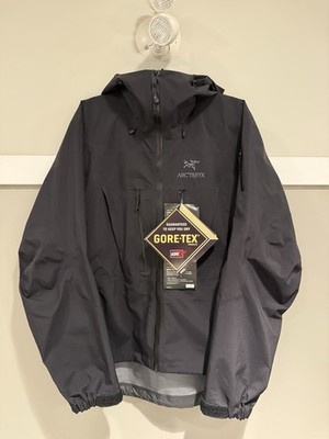 New With Tags Arc teryx Alpha SV Jacket Goretex Pro Made In Canada Men s M Black