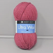 Berroco Yarn Ultra Wool Peony 33148 Red 3.5oz Superwash YNW