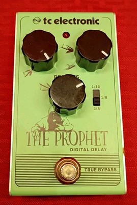 TC Electronic The Prophet Digital Delay Pedal True Bypass for Electric Guitar