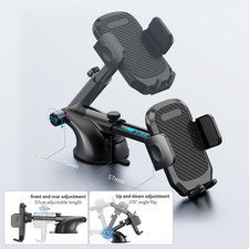 Universal 360  Adjustable Phone Mount Car Cup Holder Stand Cradle For Cell Phone