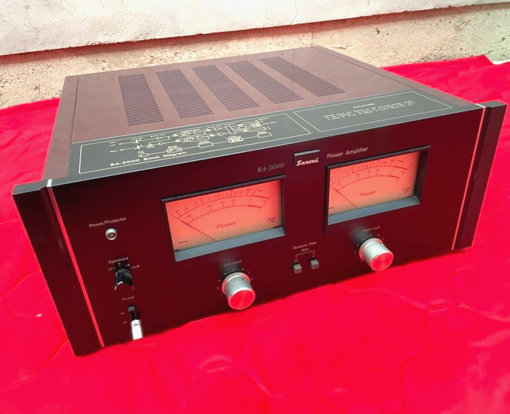 y*7様 Sansui サンスイ BA-3000 パワーアンプ Sansui BA-3000 2 Channel Power Amplifier for sale online | eBay