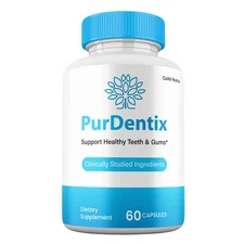 Purdentix Oral Probiotic Support Healthy Teeth and Gums Pur Dentix - 60 Capsules