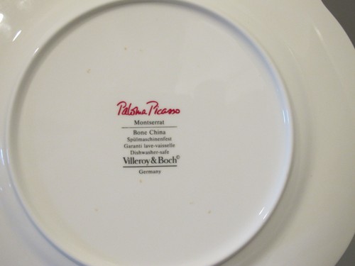 (6) Villeroy & Boch Paloma Picasso Montserrat Salad Plates 8 1/2" - Picture 4 of 4