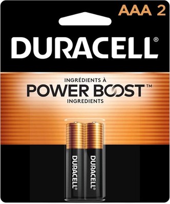 Duracell Coppertop AAA Batteries with Power Boost Ingredients, Triple A Batterie