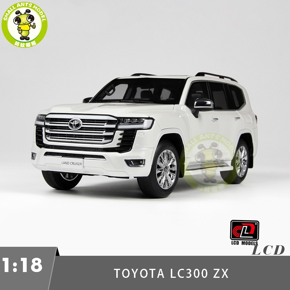 トヨタ ランドクルーザー ZX V8 ホワイトミニカー ミニカー 1/24 トヨタランドクルーザー 2023 白色 Toyota Land Cruiser