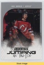 2024-25 Upper Deck Credentials Jumping on the Ice Luke Hughes #JI-LH READ