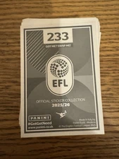 Panini EFL 2025/26 stickers 233-472