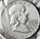 1958-D Franklin Half Dollar