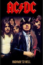 Merchandising Ac/Dc: Highway To Hell (Bandiera)