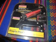 NOS Craftsman USA 27227 Professional Easy Squeeze Heavy Duty Stapler Nail Gun