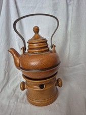 Vintage West German Stone Ware Teapot & Warmer Mid-Century Century