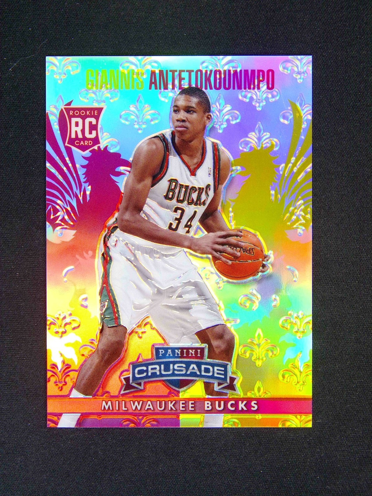 2013-14 Panini Crusade Giannis Antetokounmpo #61 RC Rookie Red /349