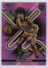 2022 Topps Finest OTE Overtime Elite Pink Prism Refractor /125 Izan Almansa 09p1