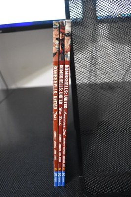 DC Comics Bombshells United Volume 1-3 Complete DC TPB Set RARE Wonder Woman