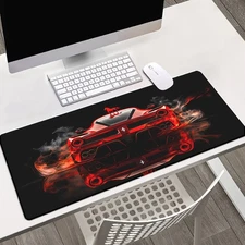 40*90cm XXL Sports Car HD Printed Desk Mat  Multi-Functional Gaming Mousepad, Ke