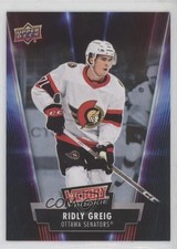 2024 Upper Deck National Hockey Card Day Victory Black Rookies Ridly Greig 0zq6