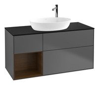 Villeroy & Boch Finion Waschbeckenunterschrank FüR Becken Mittig Regal Links...