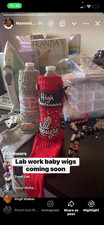 Women’s Red Novelty Socks One Size “High Maintenance” “Lil Bougie”