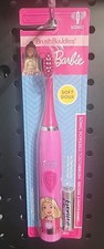 Barbie Sonic Powered Battery Operated Electric Toothbrush for Kids Brand New