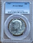 PCGS 1967 Kennedy Half Dollar 50C MS63 Silver