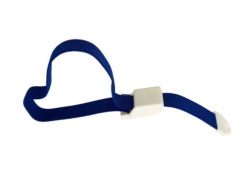 Fascia elastica per laccio emostatico 18 in con fibbia - EMT medico - senza scatola - nuova - bianca - Foto 3 di 5