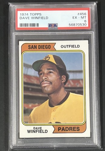 1974 Topps Dave Winfield #456 card