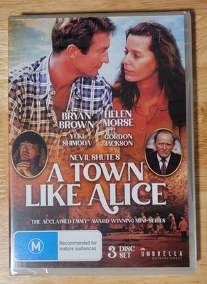 New A Town like Alice (DVD, 1981) Sealed Region 4