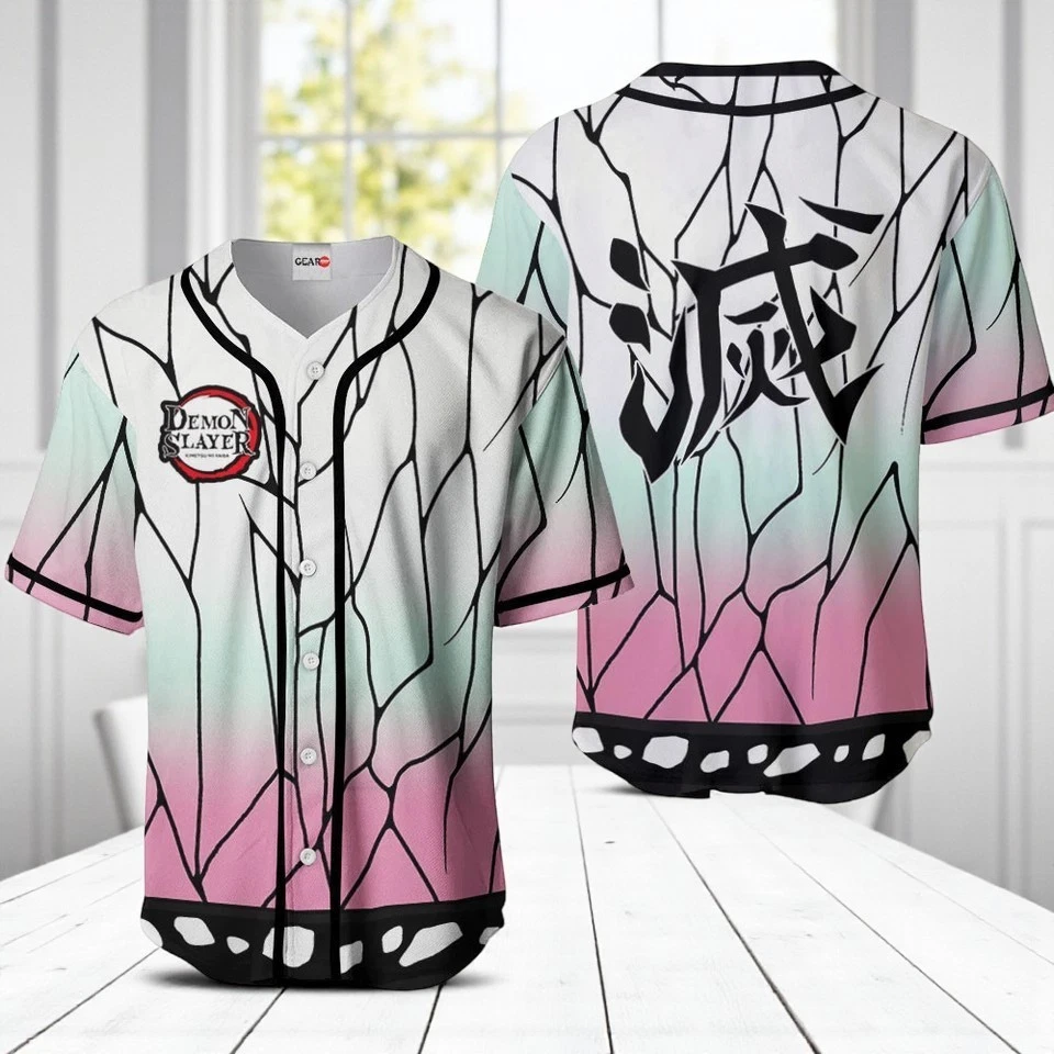 Shinobu Baseball Jersey Shirts For Anime Wibus