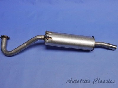 MTS Endtopf NEU für Alfa Romeo Spider 1600 2000 115 Auspuff + Anbaut.