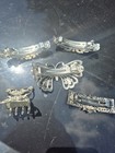 VINTAGE Four METAL BUTTERFLY BARRETTE HAIR Accessories  — photo 9