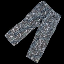 Vintage 80s Mossy Oak Pants Mens Camo Hunting Made in USA 40 x 29.5