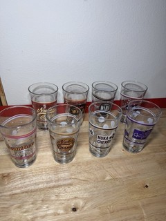 Fallout Nuka Cola Pub Glasses Lot (8 Glasses)