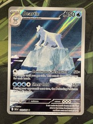 Beartic 110/086 Illustration Rare Holo (Scarlet & Violet: Black Bolt)