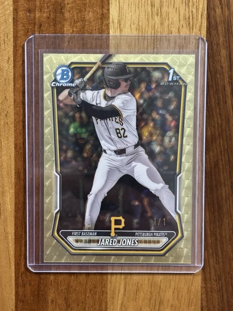 2026 Bowman Jared Jones Chrome Prospects Superfractor 1/1 Pirates