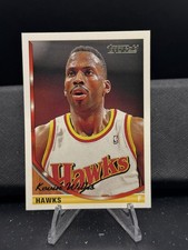 Kevin Willis #81 Gold 1993-94 Topps Atlanta Hawks