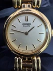 Seiko 4N00-3001 Women’s Quartz Watch Gold Tone New Battery