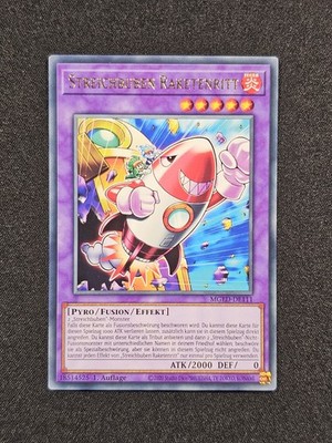 Yu-Gi-Oh! Streichbuben Raketenritt - MGED-DE111 - Gold Rare - TOP - DEUTSCH