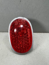 Fanalino posteriore bici  d"epoca usato in alluminio e plastica funzionante