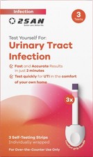 2San UTI Test Strips for Women Urinary Tract Infection Test, 3 ct
