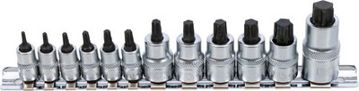 BGS 5098 Bit-Einsatz-Satz | extra kurz | T-Profil (für Torx) T8 - T60 | 12-tlg.