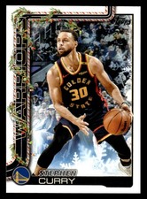 2025-26 Topps Holiday #H106 Stephen Curry Card Golden State Warriors